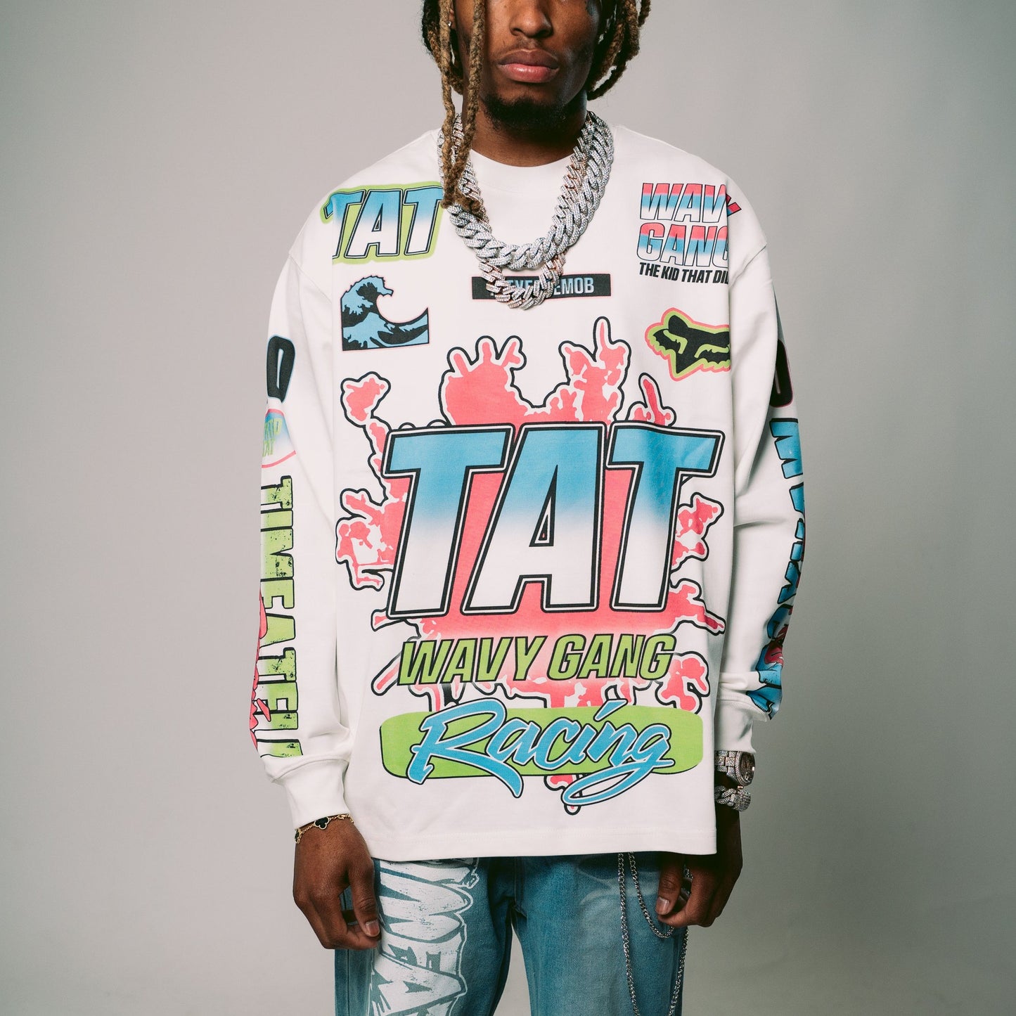 TIME A TELL X BABYFACE RAY WAVY GANG LONG SLEEVE shoptimeatell