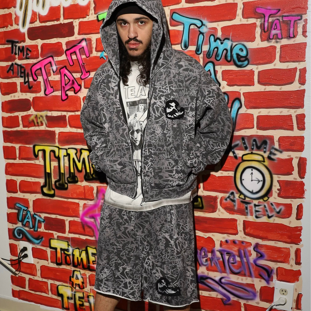 Time a Tell X Baby Face Ray Graffiti Set (Black) shoptimeatell