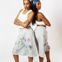 TIME A TELL “ OVERLY SCRIBBLED SHORTS “ ( LIMITED )
