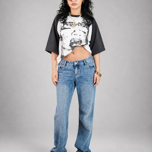 BLACK / WHITE LAST ONES LEFT TEE shoptimeatell