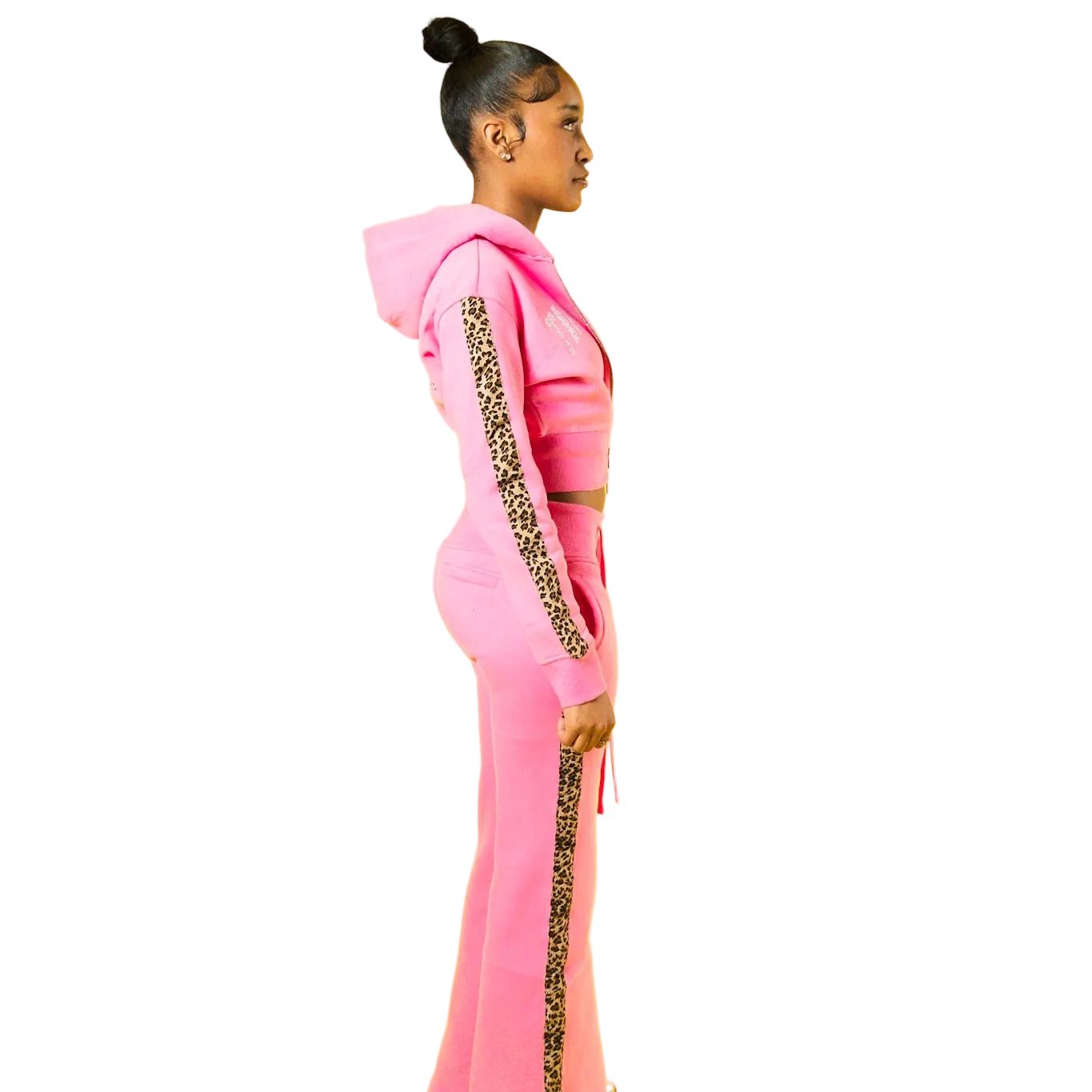 TIME A TELL CHEETAH SET  ( PINK )