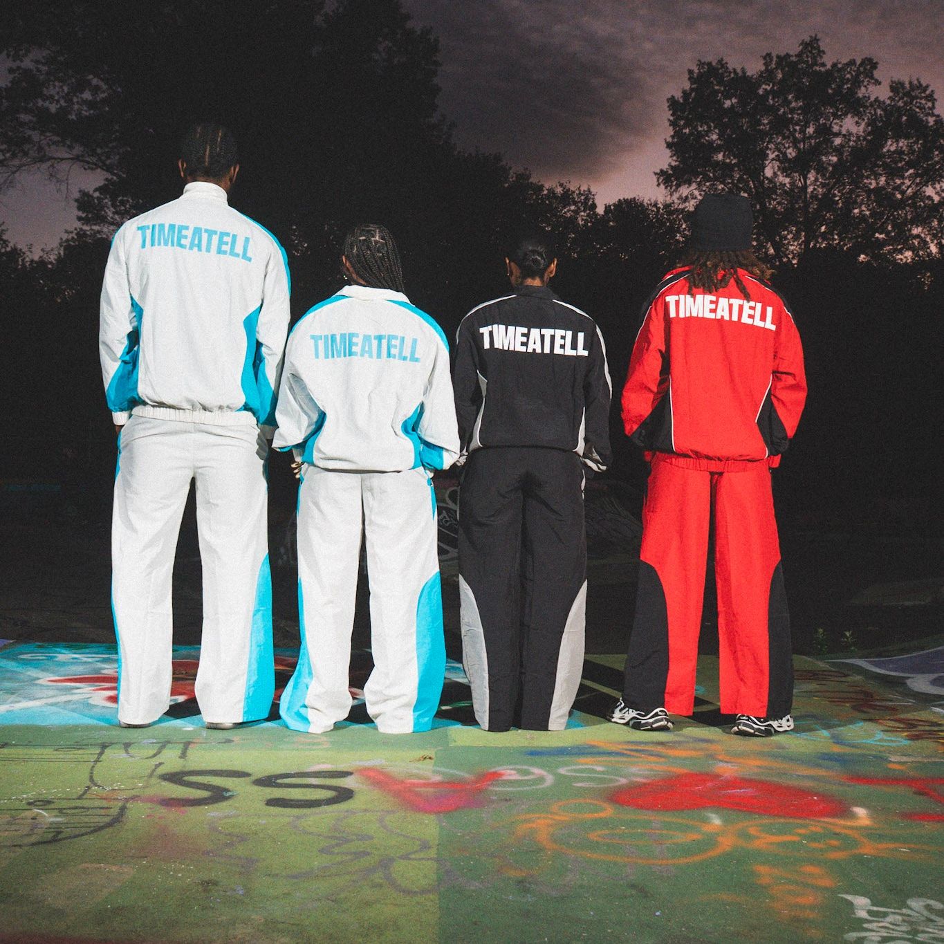 TIME A TELL TRACKSUIT SETS shoptimeatell