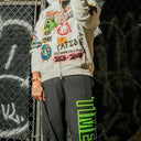 Graffiti Zip Up (White) shoptimeatell
