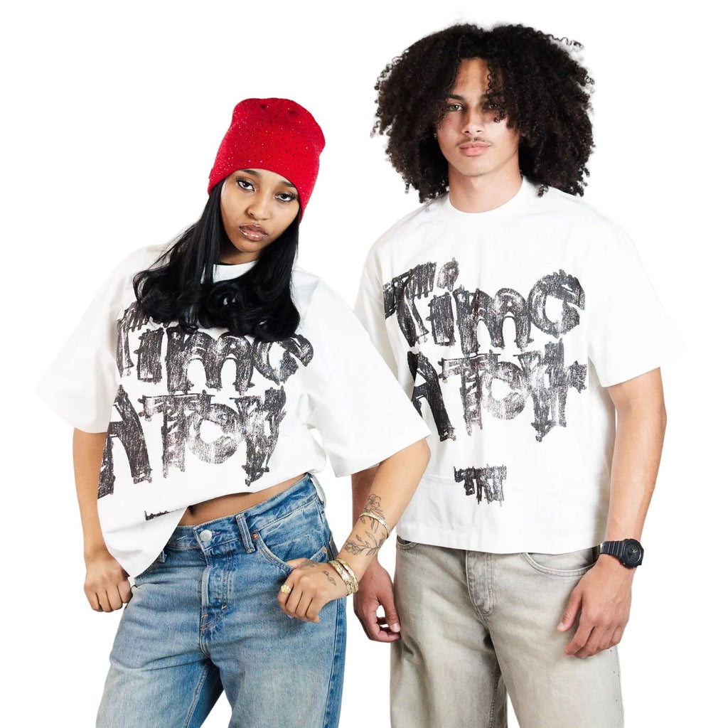 TIME A TELL SCRIBBLE TEE shoptimeatell