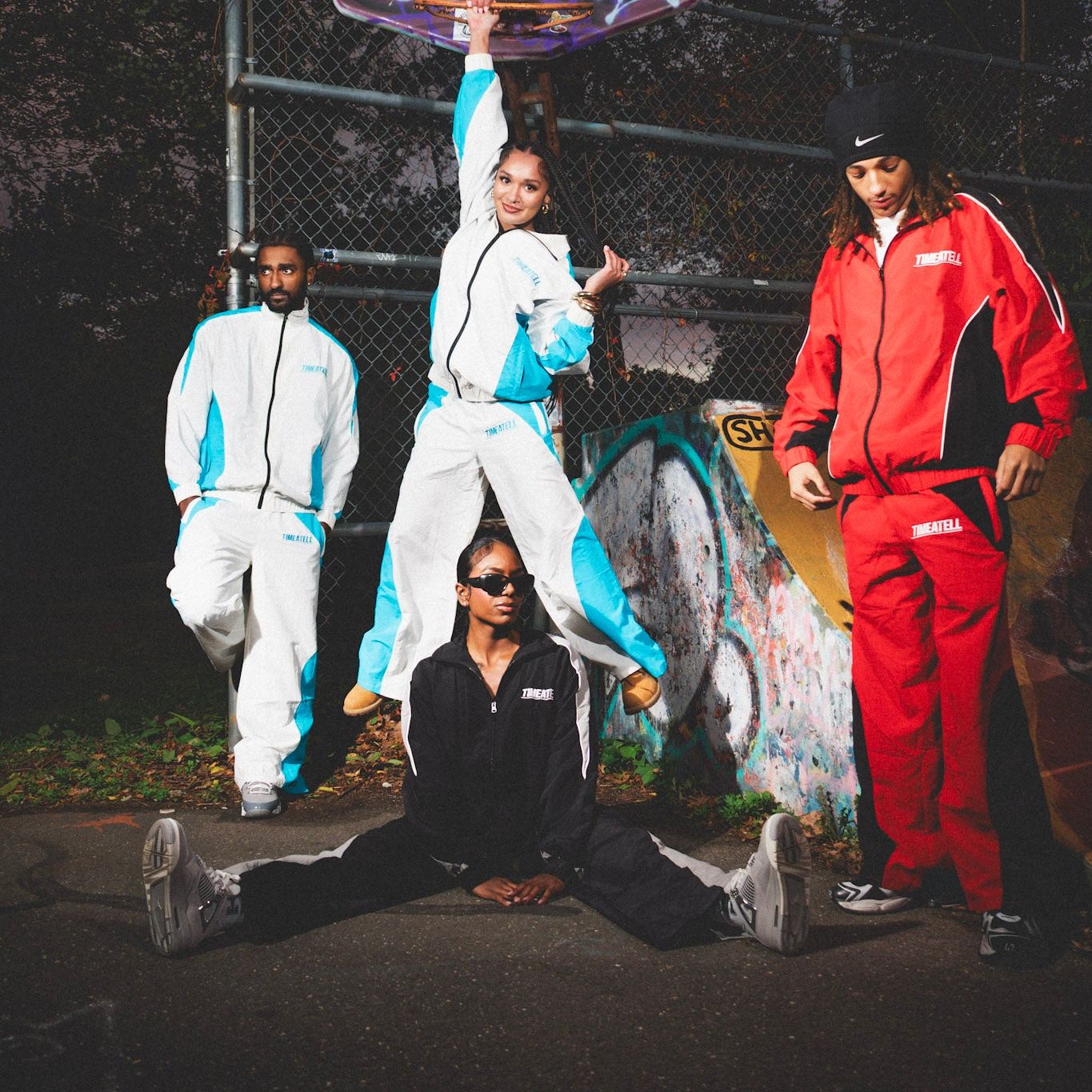 TIME A TELL TRACKSUIT SETS shoptimeatell