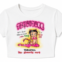 TIME A TELL CROP TEE BETTY BOOP shoptimeatell