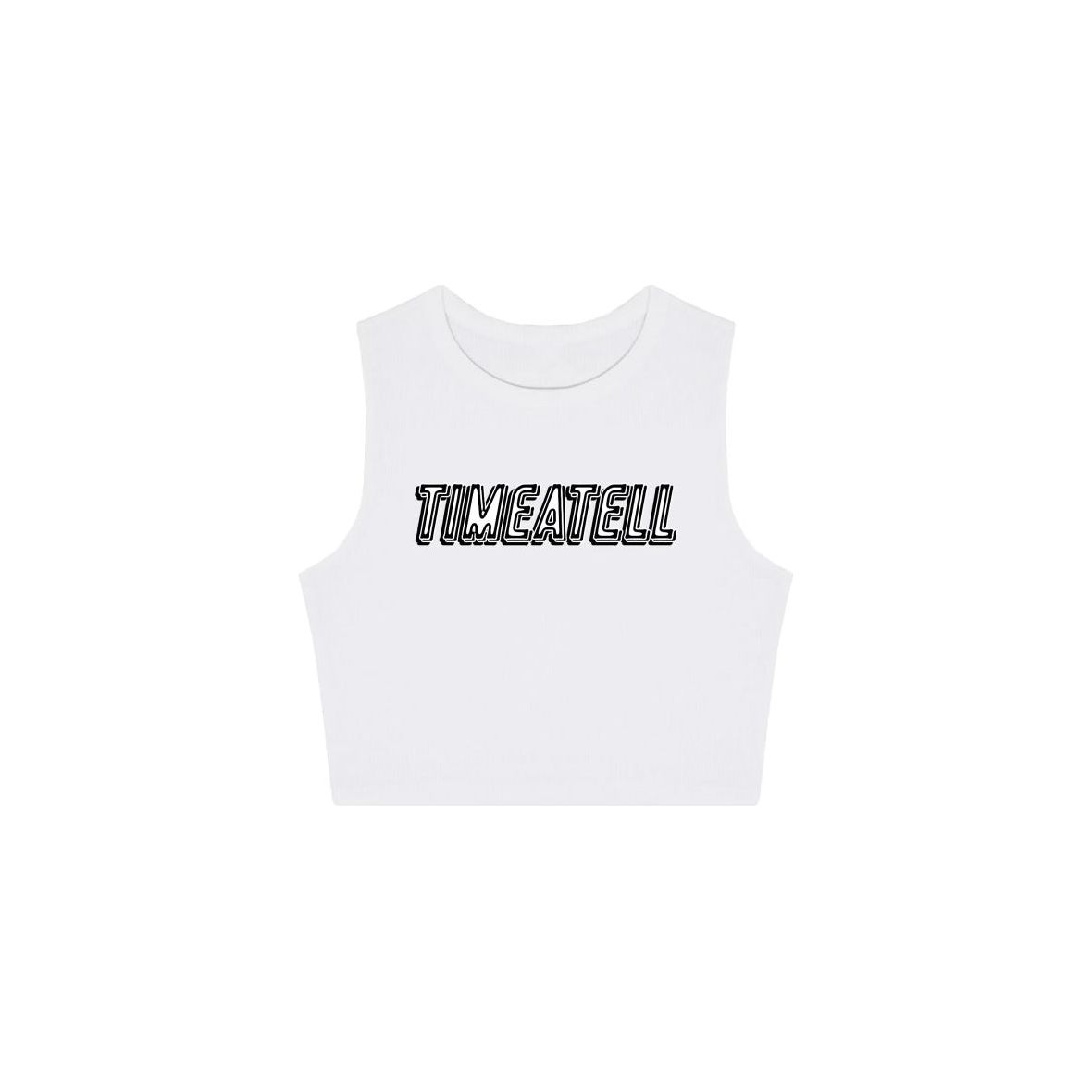 TIME A TELL LADIES TANK TOP shoptimeatell