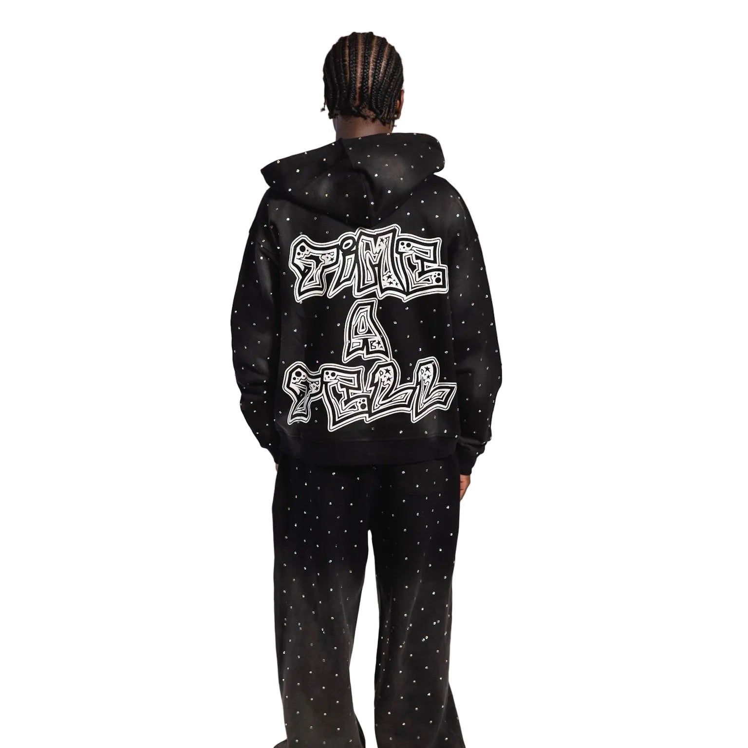 ( AVAILABLE FOR PRE ORDER SHIPS OUT FEBRUARY 1ST ) Sweatsuit (Black/Red) shoptimeatell