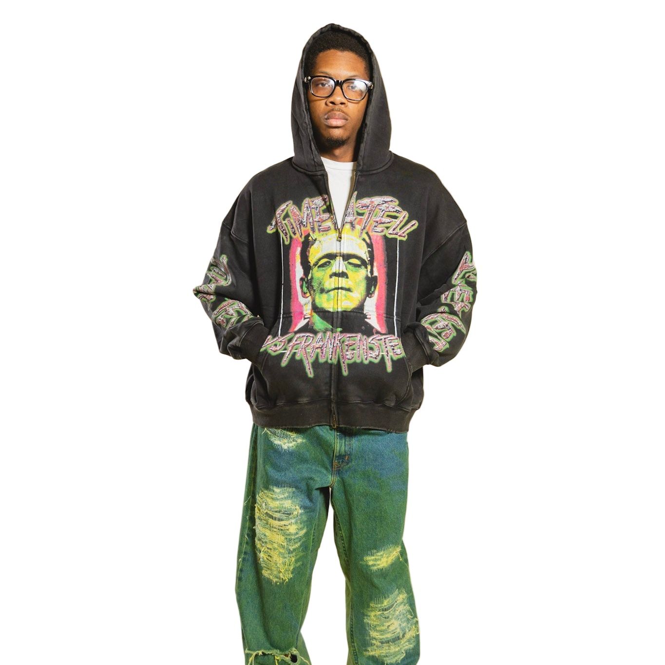 The Frankenstein Revival Zip-Up shoptimeatell