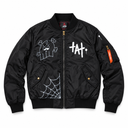 4 The Streets Bomber Jacket - Black