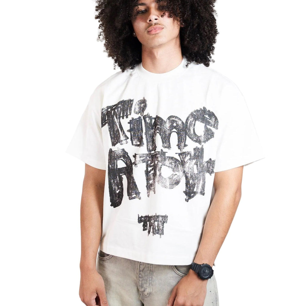 TIME A TELL SCRIBBLE TEE shoptimeatell