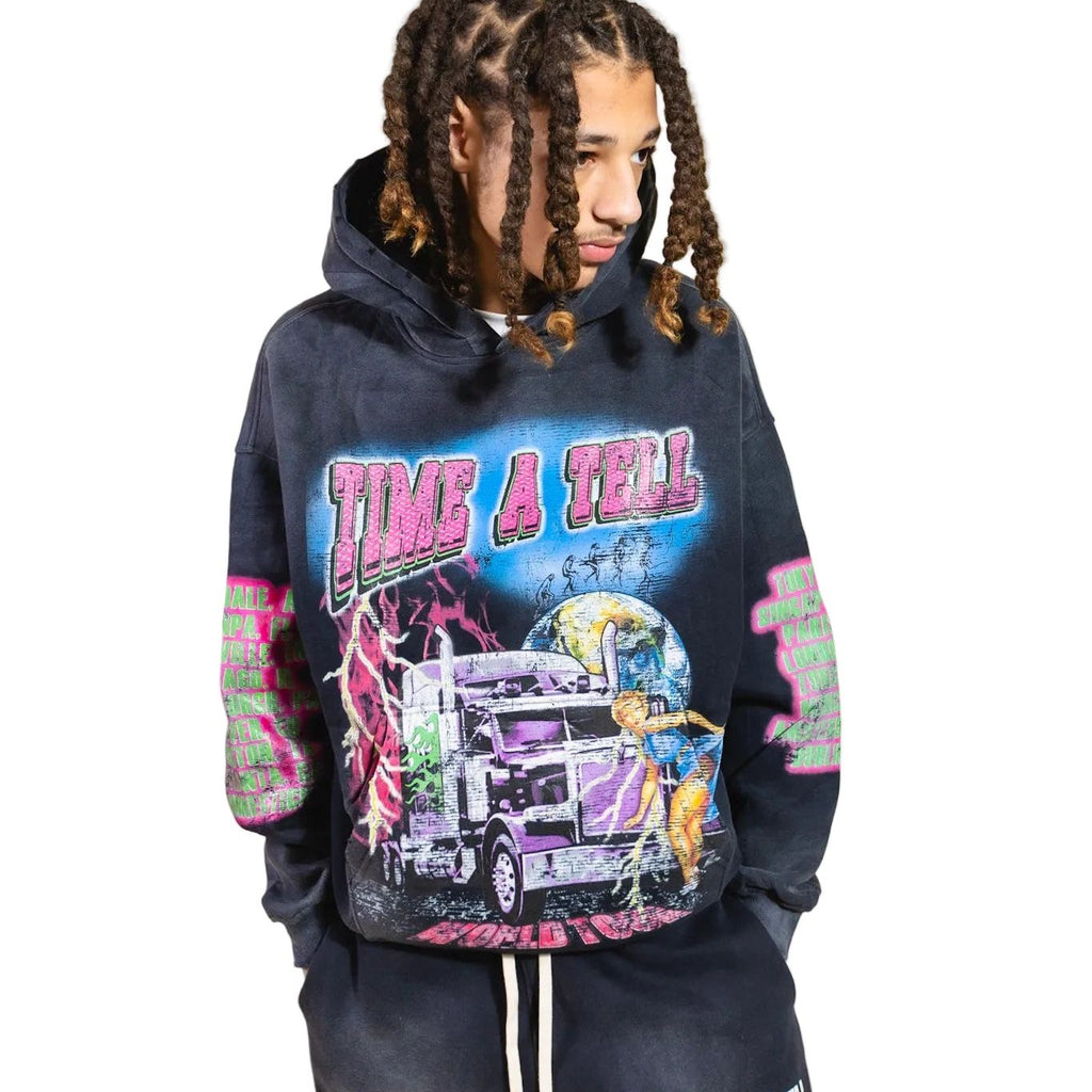 TIME A TELL WORLD TOUR HOODIE ( VINTAGE PACK) AVAILABLE LIMITED TIME shoptimeatell