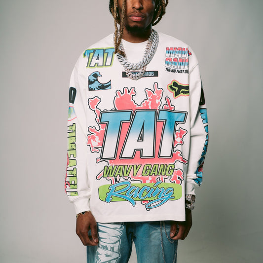 TIME A TELL X BABYFACE RAY WAVY GANG LONG SLEEVE shoptimeatell