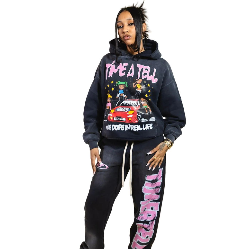 TIME A TELL WE DOPE IN REAL LIFE ( VINTAGE PACK SWEATSUIT ) AVAILABLE LIMITED TIME