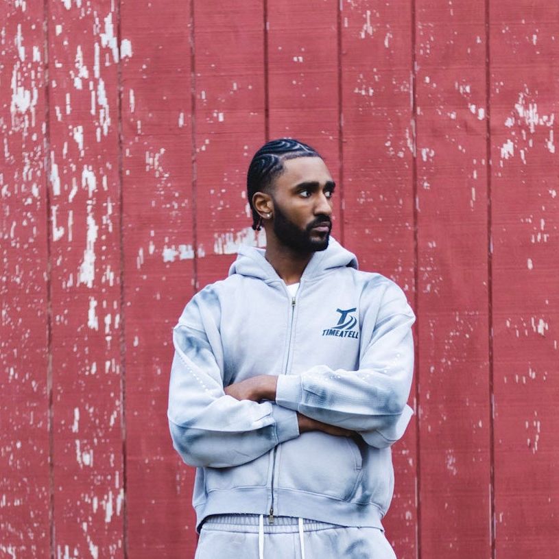 The Grey Faded Earth Zip-Up shoptimeatell