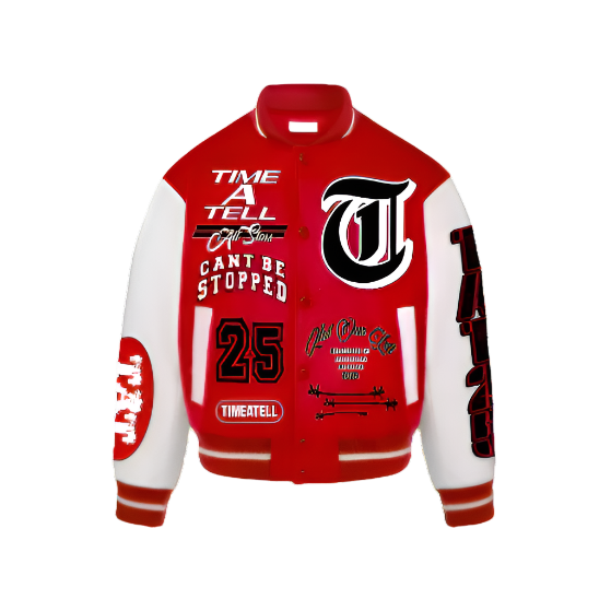 Varsity Jacket (Red/White)