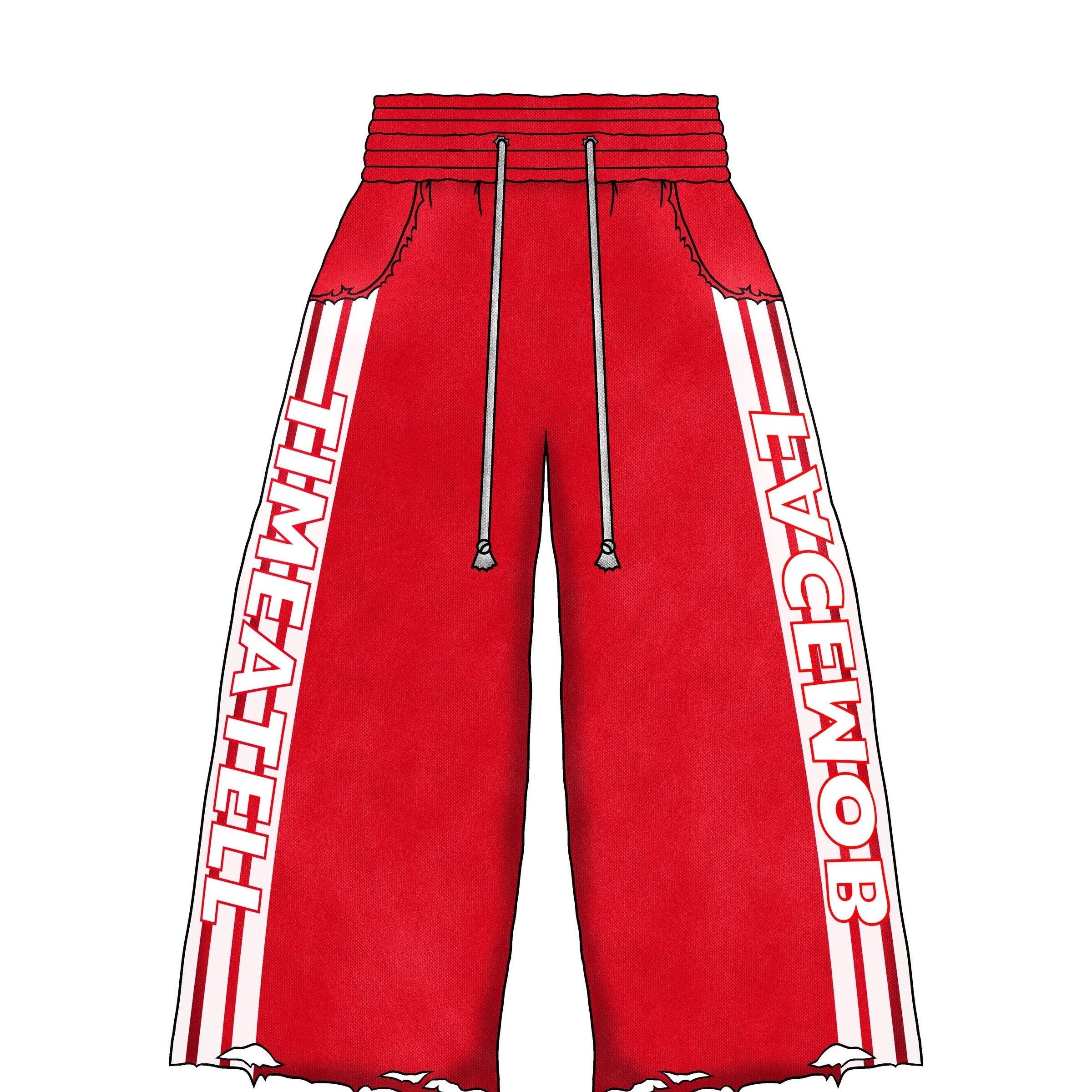 Tat Sweats Red shoptimeatell