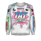 Time a tell Graffff  Longsleeve Tee (White) shoptimeatell