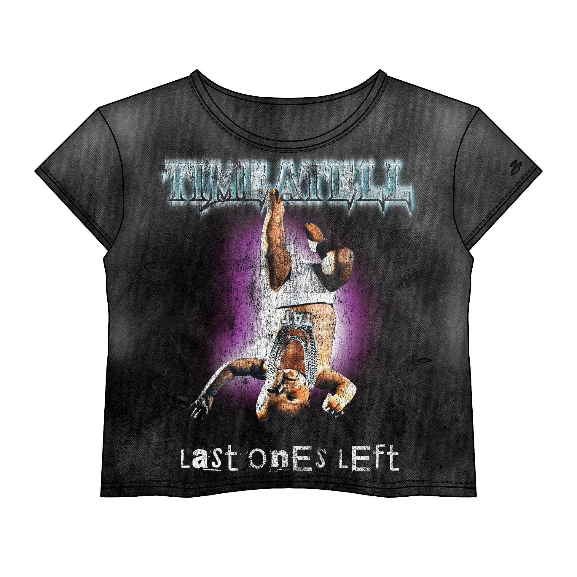 Distressed Last ones Left Tee (Black)