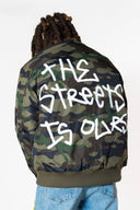 4 The Streets Bomber Jacket - Camo