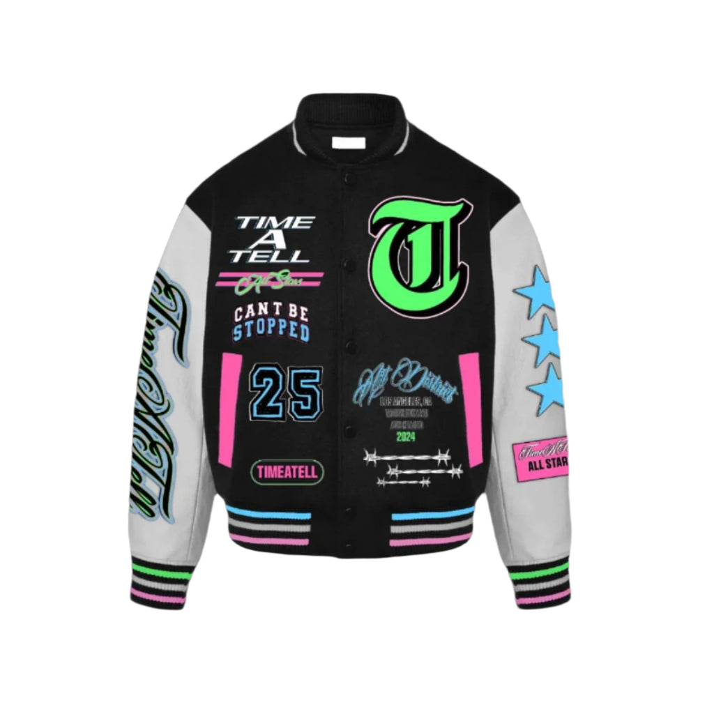 Varsity Jacket (Black/Green)