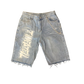 Tat denim shorts (White Logo) shoptimeatell