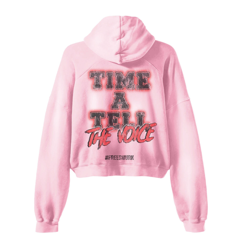Time a Tell Free DURK Hoodie (Pink) shoptimeatell