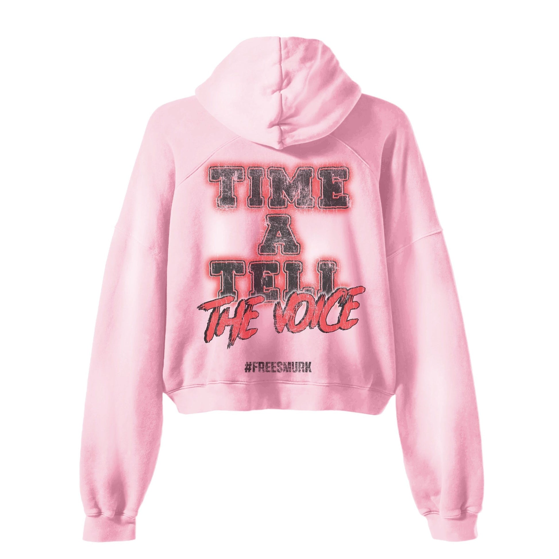 Time a Tell Free DURK Hoodie (Pink) shoptimeatell
