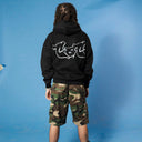 BLACK TIME A TELL “ OVERLY “ HOODIE