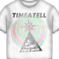 Time a Tell Pink white Tee shoptimeatell