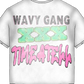 Time a Tell Pink white Tee shoptimeatell