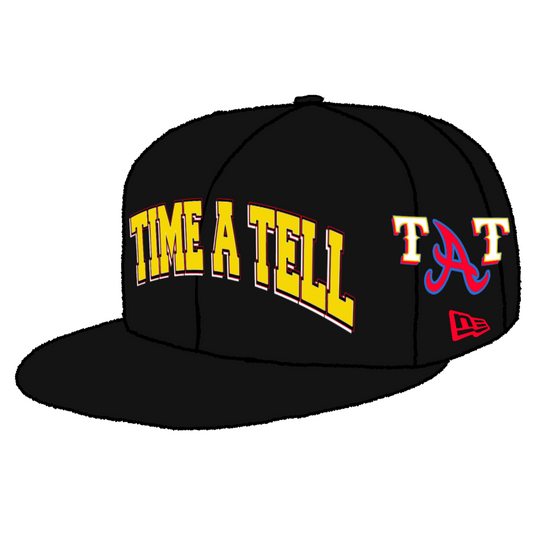 TAT Cap (Black with yellow logo) shoptimeatell
