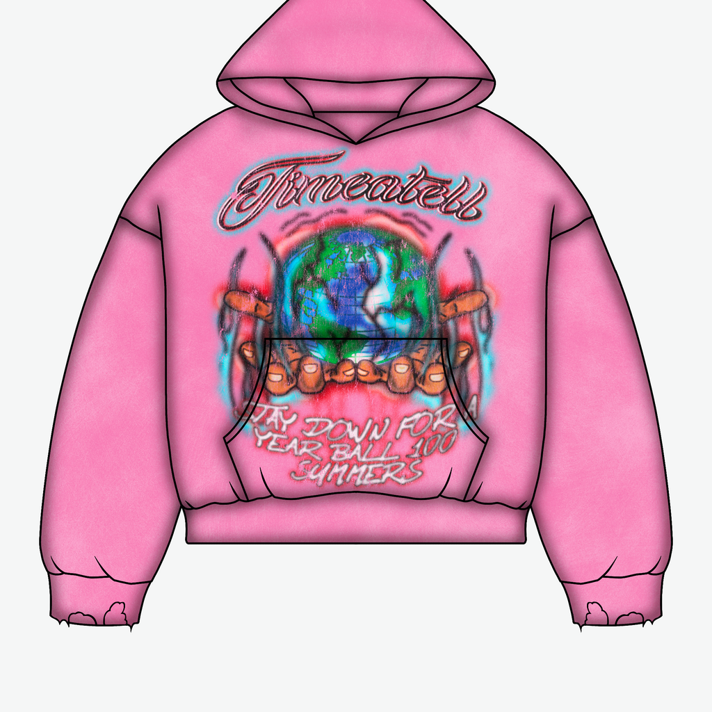 STAY DOWN FOR A YEAR BALL 100 SUMMERS HOODIE shoptimeatell