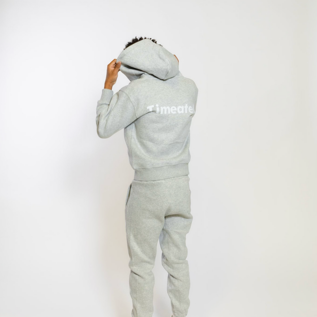 Kids Grey Plain Jane set shoptimeatell