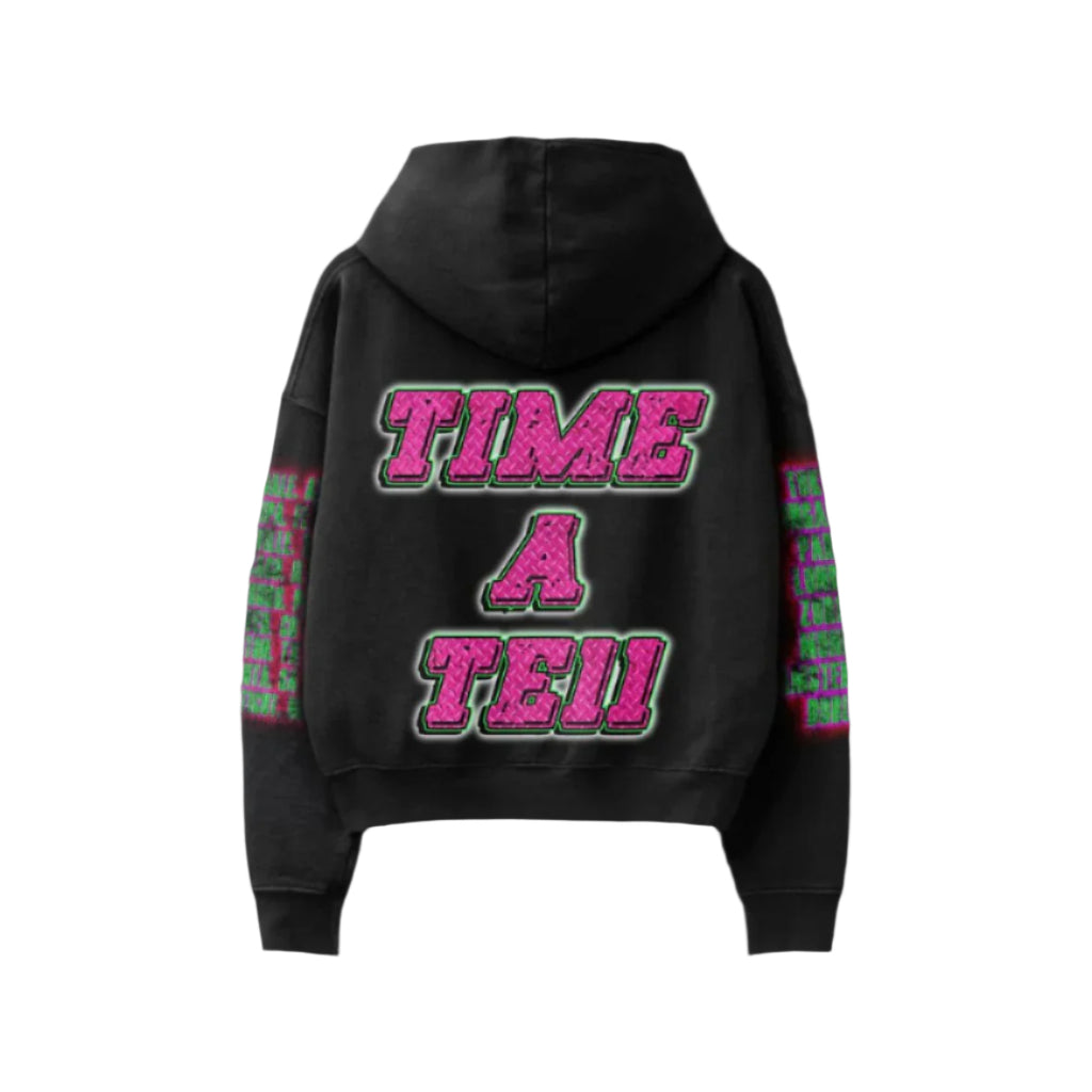 Time a Tell World Tour Sweatshirt (Black) shoptimeatell