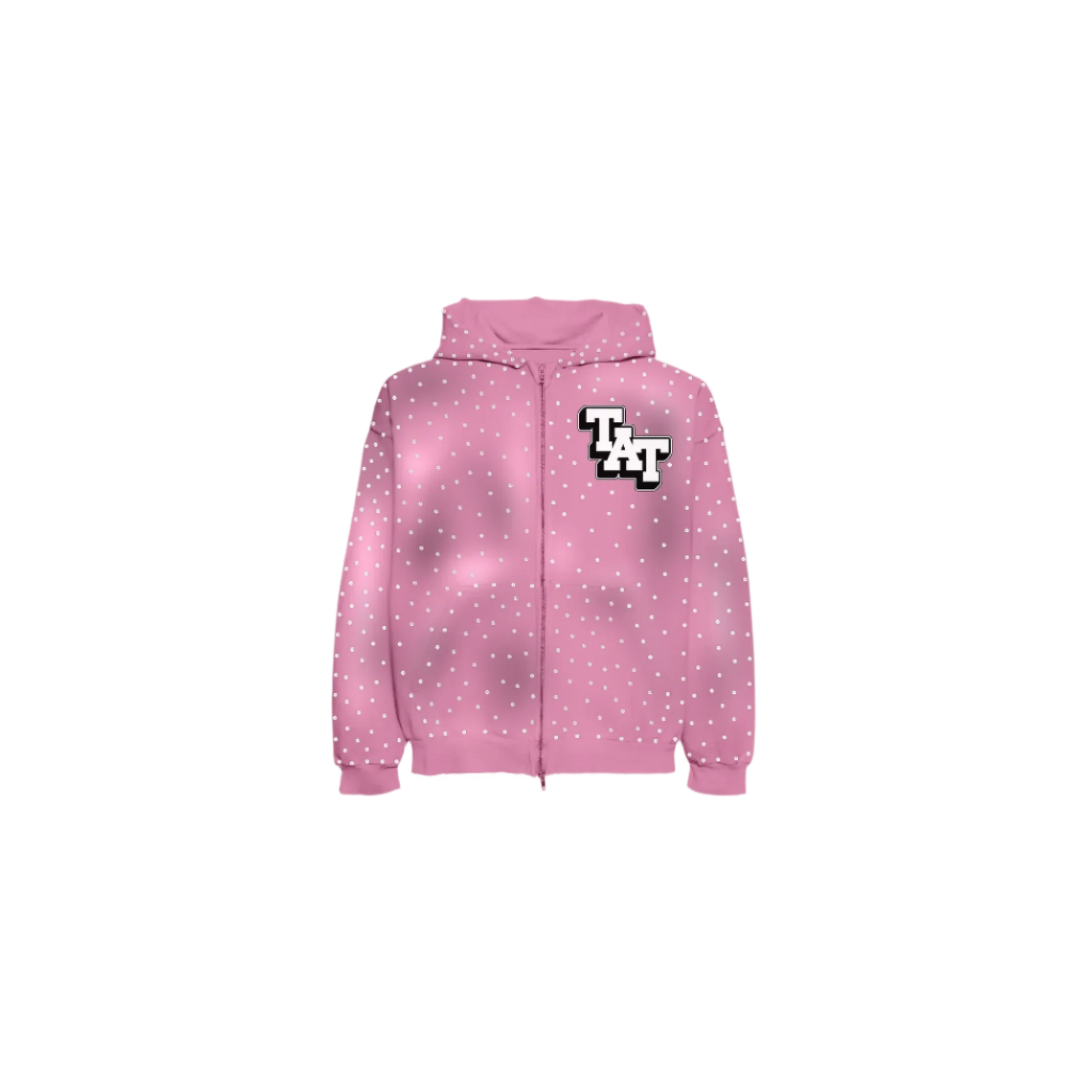 Diamond Studded Sweatshirt (Pink) shoptimeatell