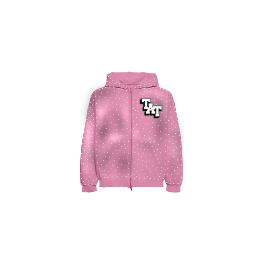 Diamond Studded Sweatshirt (Pink) shoptimeatell