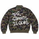 4 The Streets Bomber Jacket - Camo